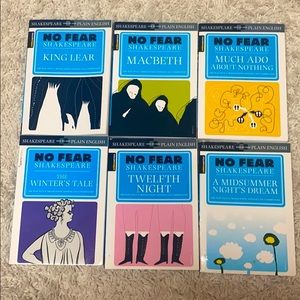 No Fear Shakespeare Books